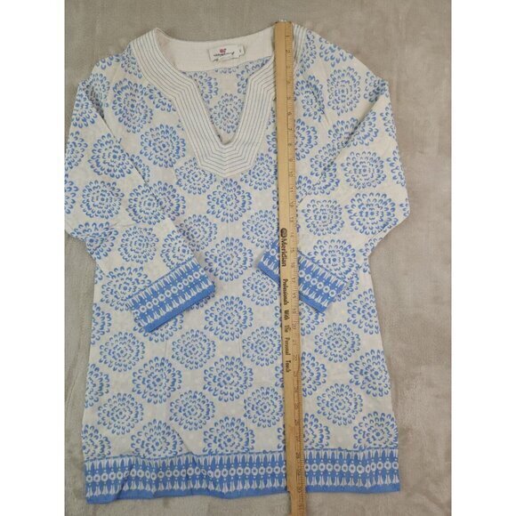 Vineyard Vines Floral Boho Tunic Top Womens Small - Picture 5 of 7